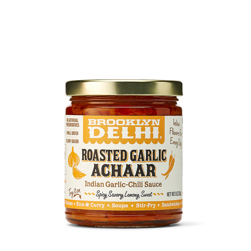 5 Ways to Enjoy: Achaar from Brooklyn Delhi Roasted-Garlic-Achaar