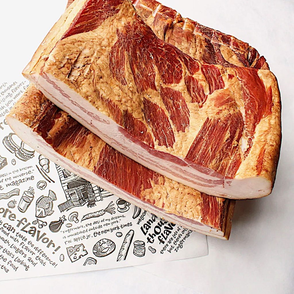 Appleby’s Farmhouse Cheshire and Nueske’s Applewood Smoked Bacon Appleby’s Farmhouse Cheshire and Nueske’s Applewood Smoked Bacon A beautiful bit of British comfort food to cook up at home!
