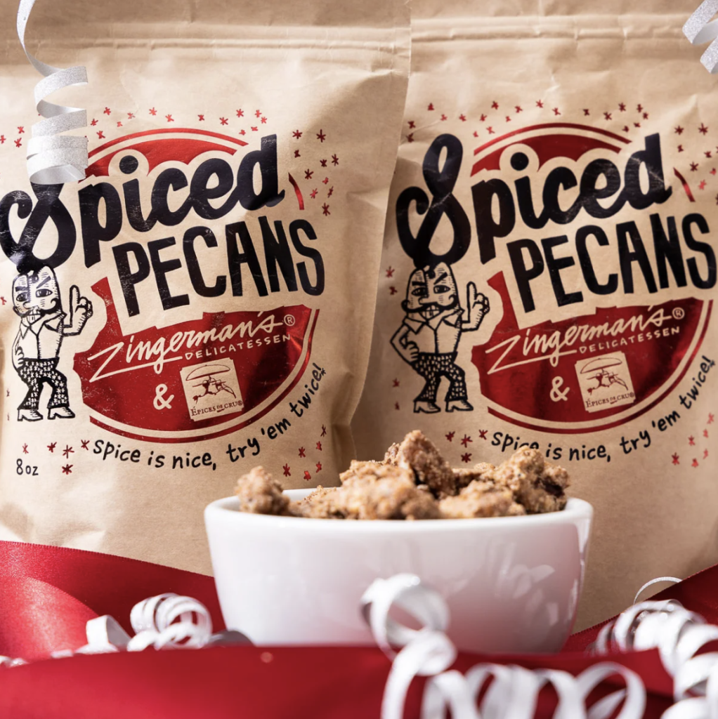Zingerman’s Spiced Pecans Zingerman’s Spiced Pecans. An annual holiday classic handcrafted across the ZCoB.