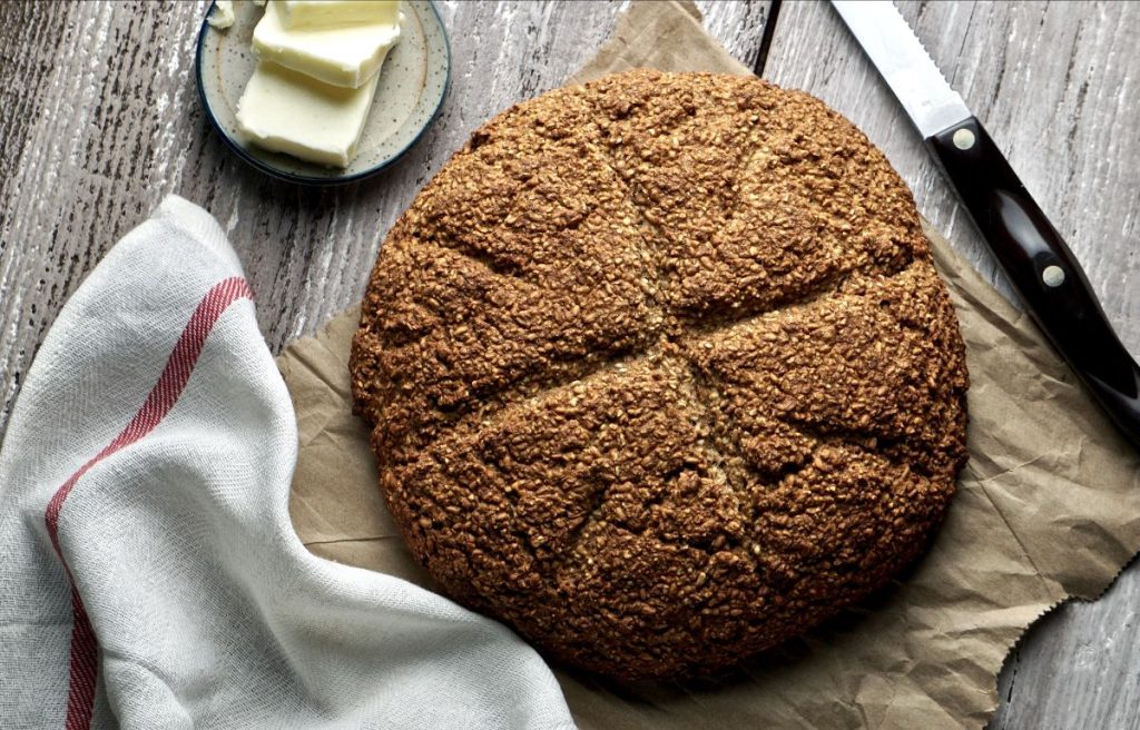 The country bread of Ireland emerges from Zingerman's Bakehouse ovens.