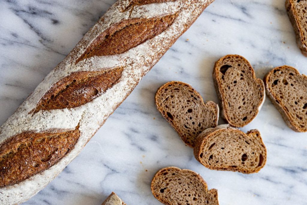 A beautiful and delicious bread to brighten your day.